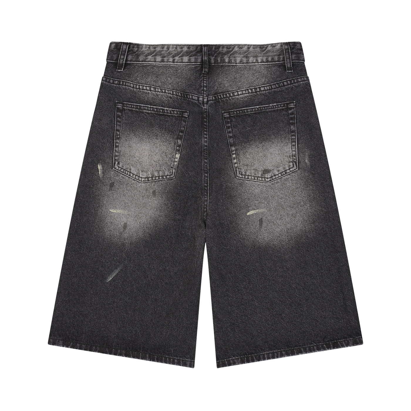 KYPs graphic Denim Shorts