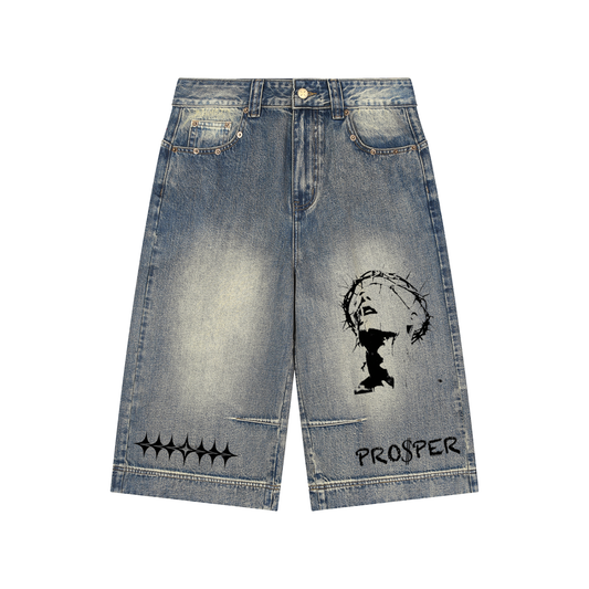 KYP's Baggy Denim Shorts